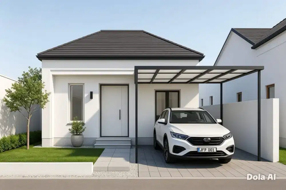 Jual rumah baru lantai 1 di Jl Penamparan belakanh Mitra 10 Denpasar
