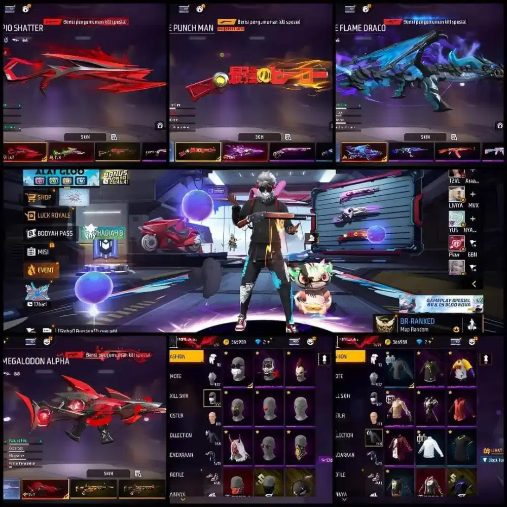 jual akun ff speknya ada sg opm kc harga MURAAAH Amanah & tepercaya
