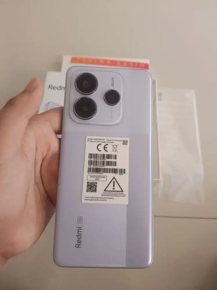 Jual santai redmi note 14 5G 8/256 FULL SET