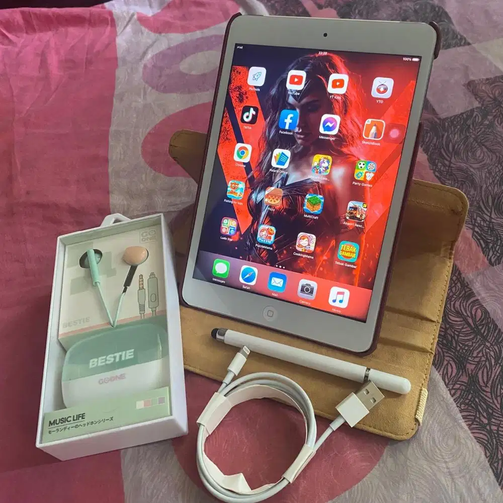 ipad mini 32gb full aksesoris