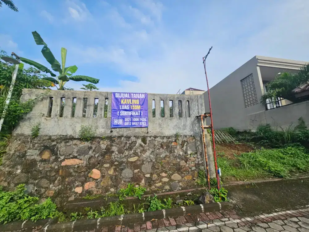DIJUAL Tanah Kavling 150 m²