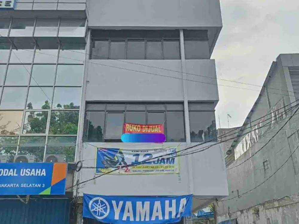 Dijual Ruko Lokasi Strategis di Jl Raya Pasar Minggu Jakarta Selatan
