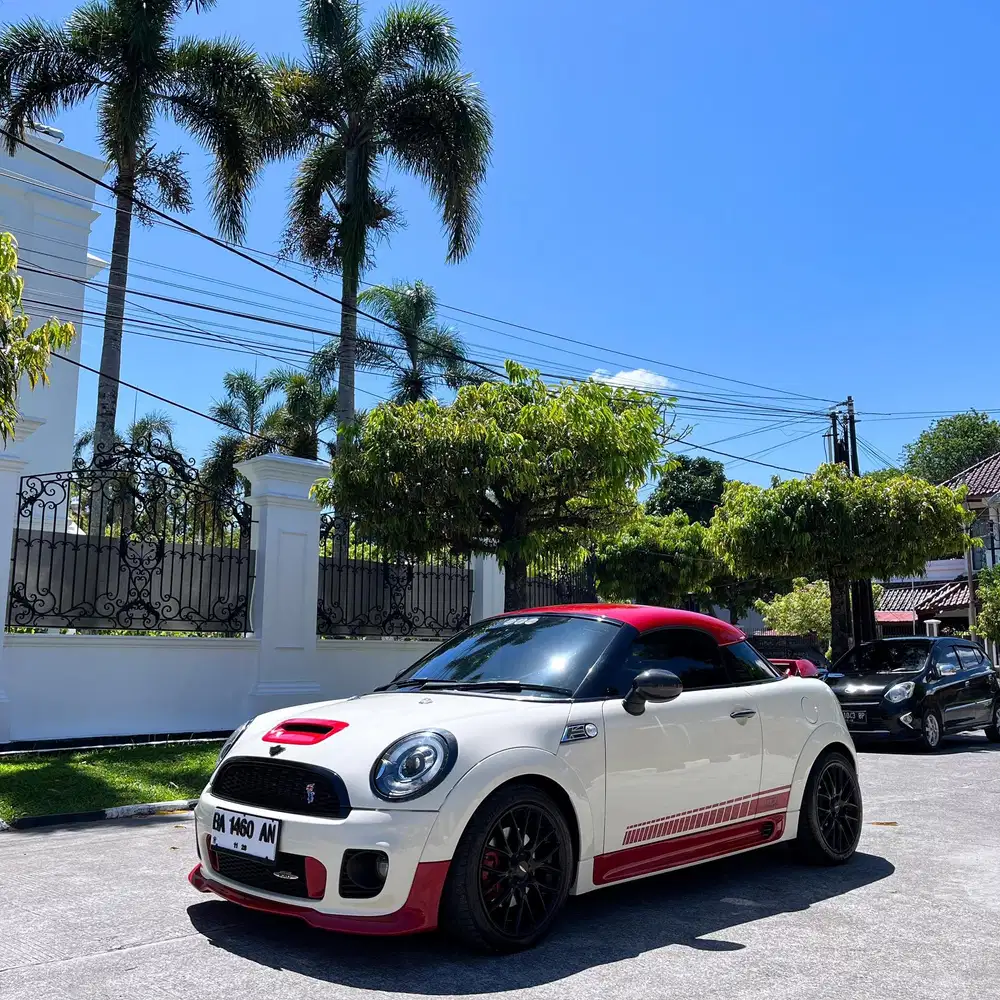 Mini cooper jcw series coupe 2013 super istimewa