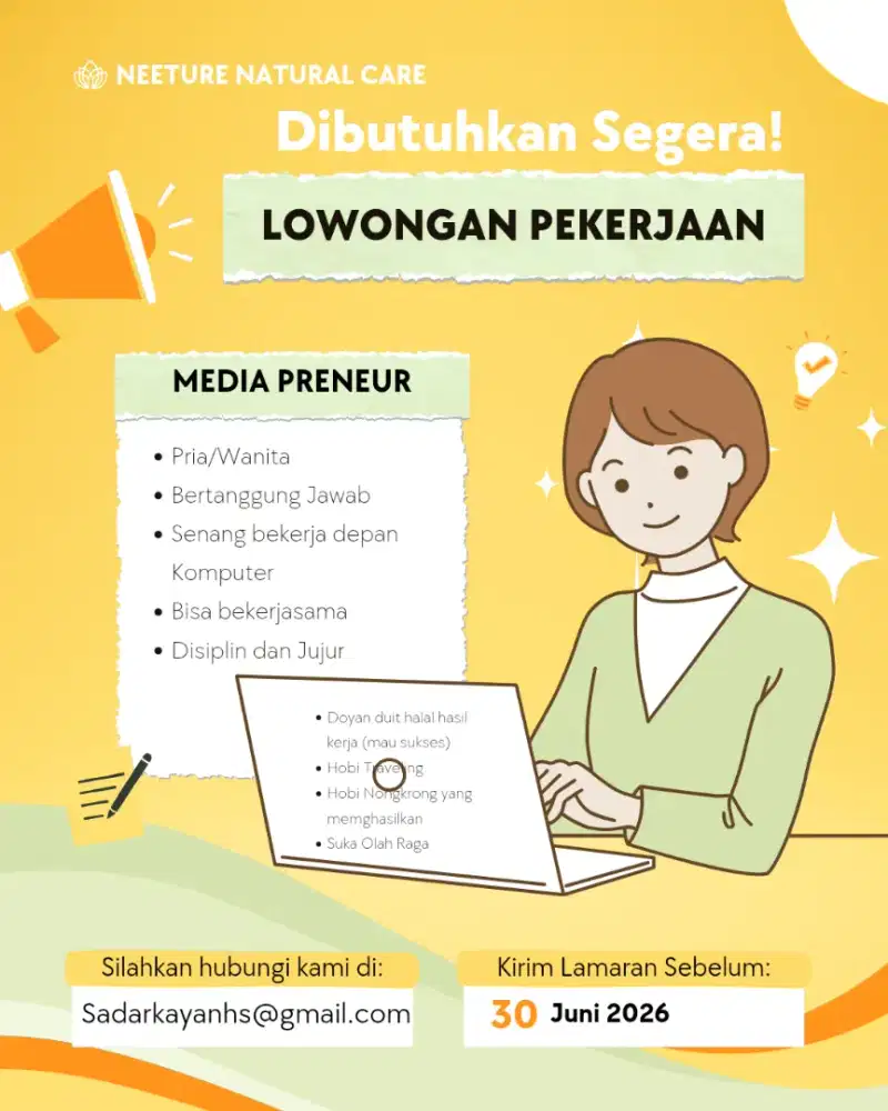Peluang Kerja Buat Kamu