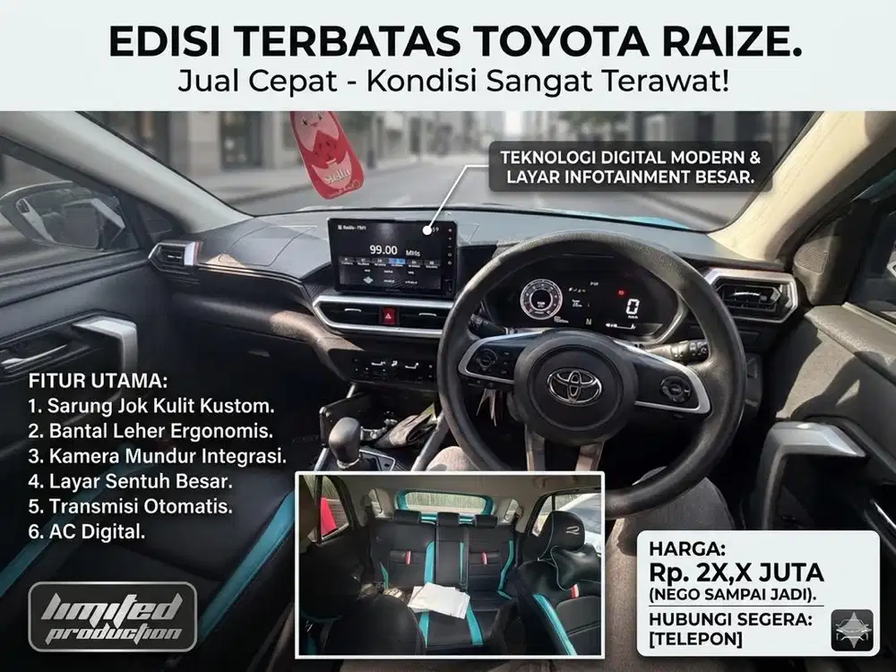 Toyota Raize 2021 Bensin