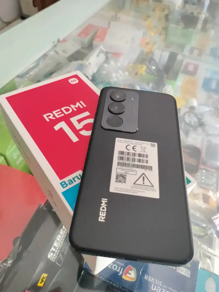 Redmi 15 ram 8/128  full set original like' new  masih garansi resmi