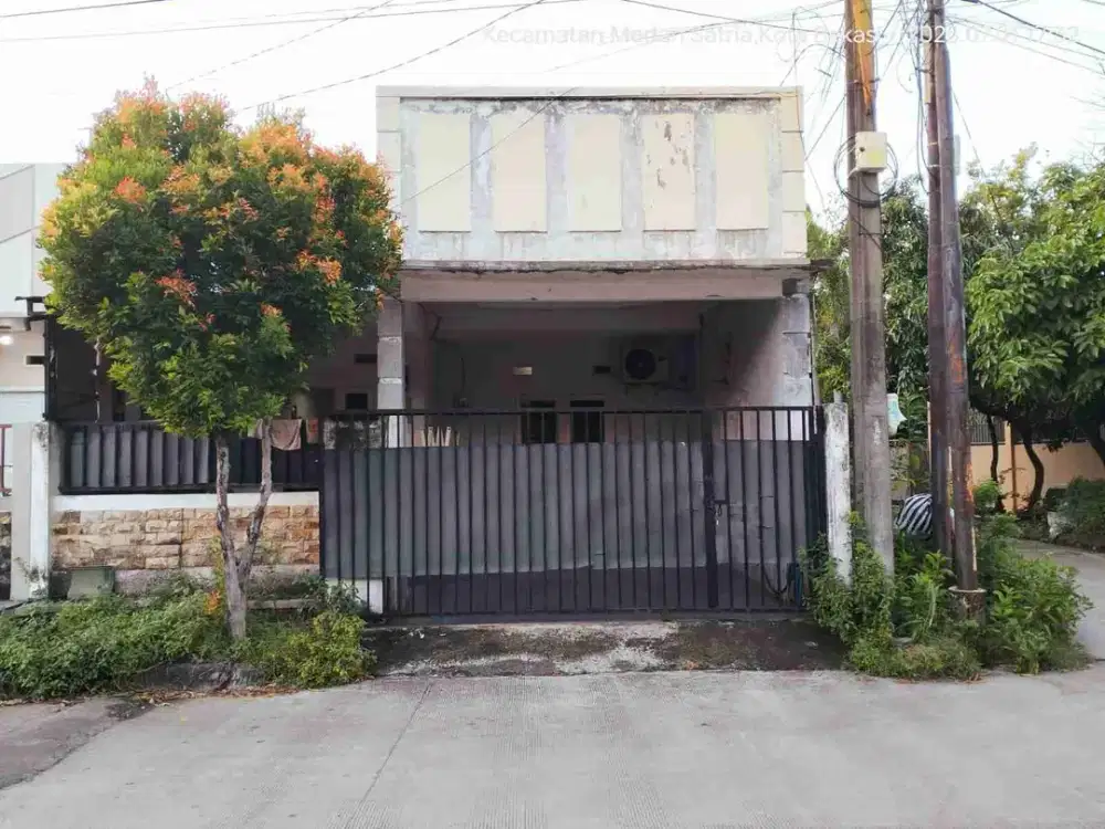 termurah rumah di harapan indah 1 posisi hoek bekasi