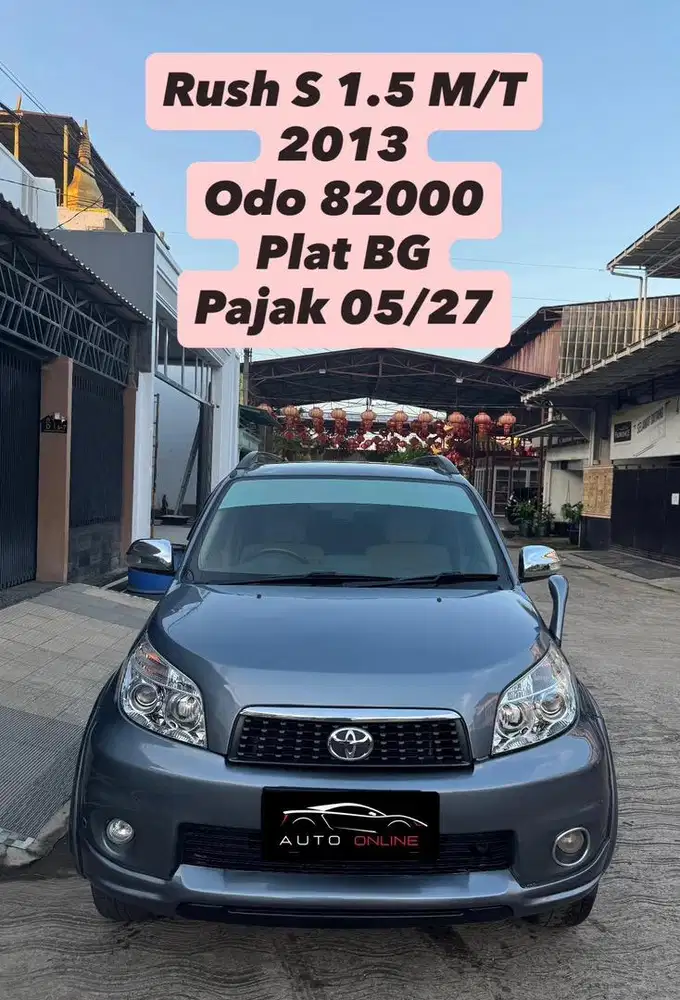 Toyota Rush S 1.5 M/T 2013