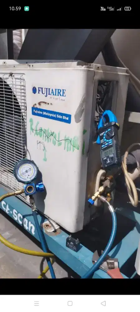 Jasa servis AC kulkas mesin cuci kompa air dll bergaransi