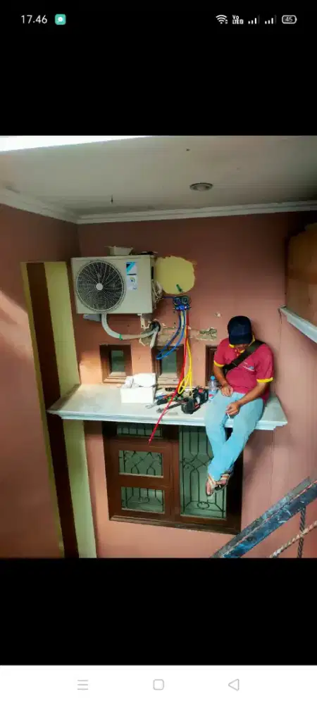 Jasa servis AC kulkas mesin cuci kompa air dll bergaransi resmi