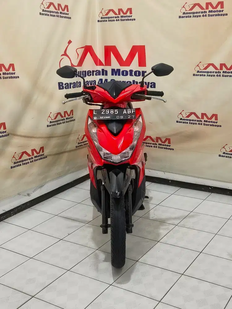Honda Beat CBS tahun 2022 warna Merah