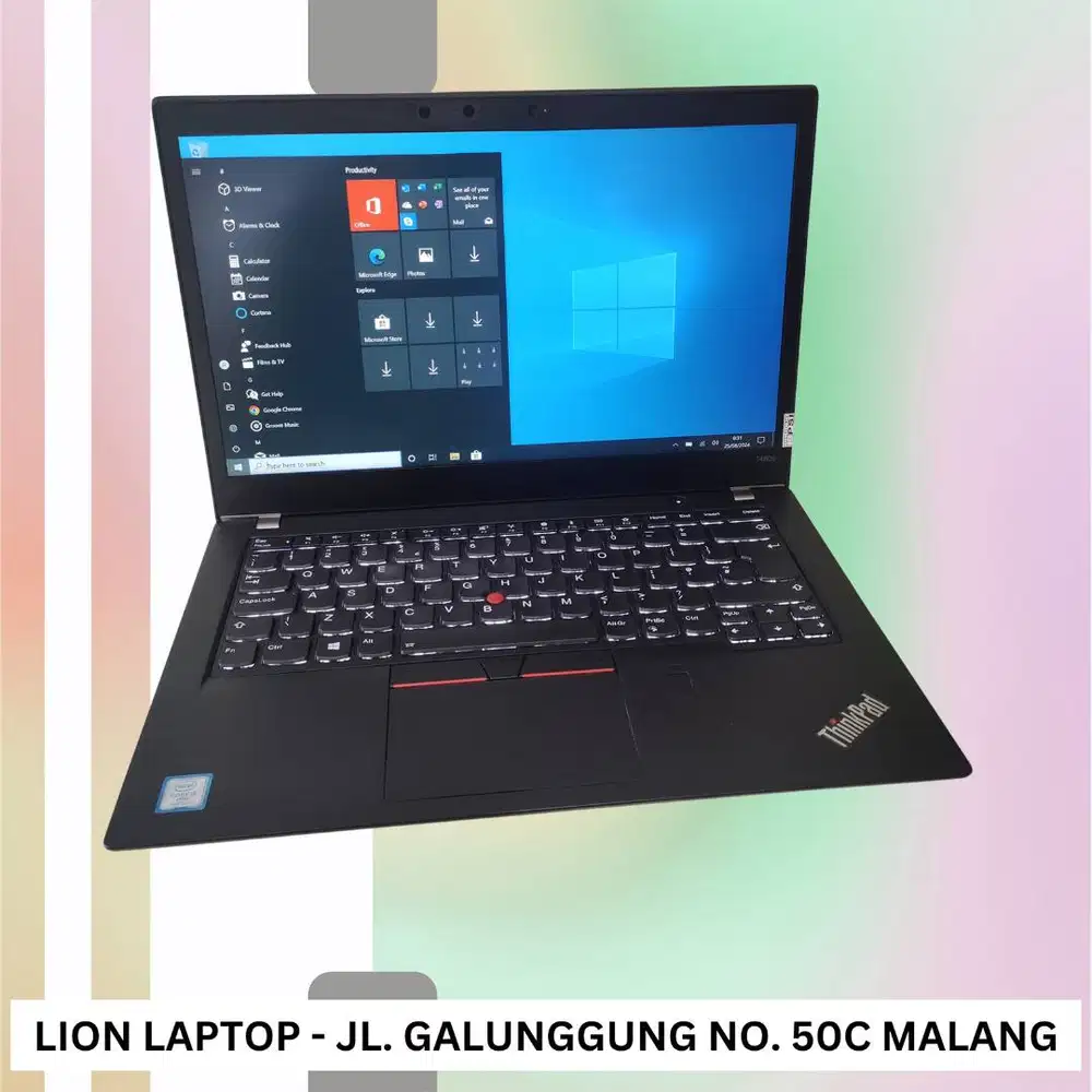 RAM 8GB Core i5 gen 8 Lenovo Thinkpad T480s SLIM [29|05]