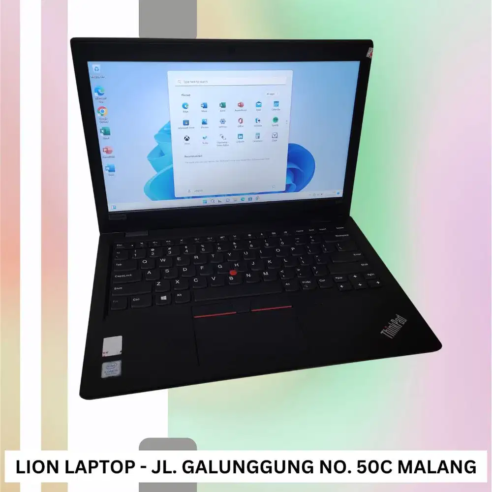 Core i5 Gen 8 RAM 8GB SSD 256GB Lenovo Thinkpad L390 [29|05]