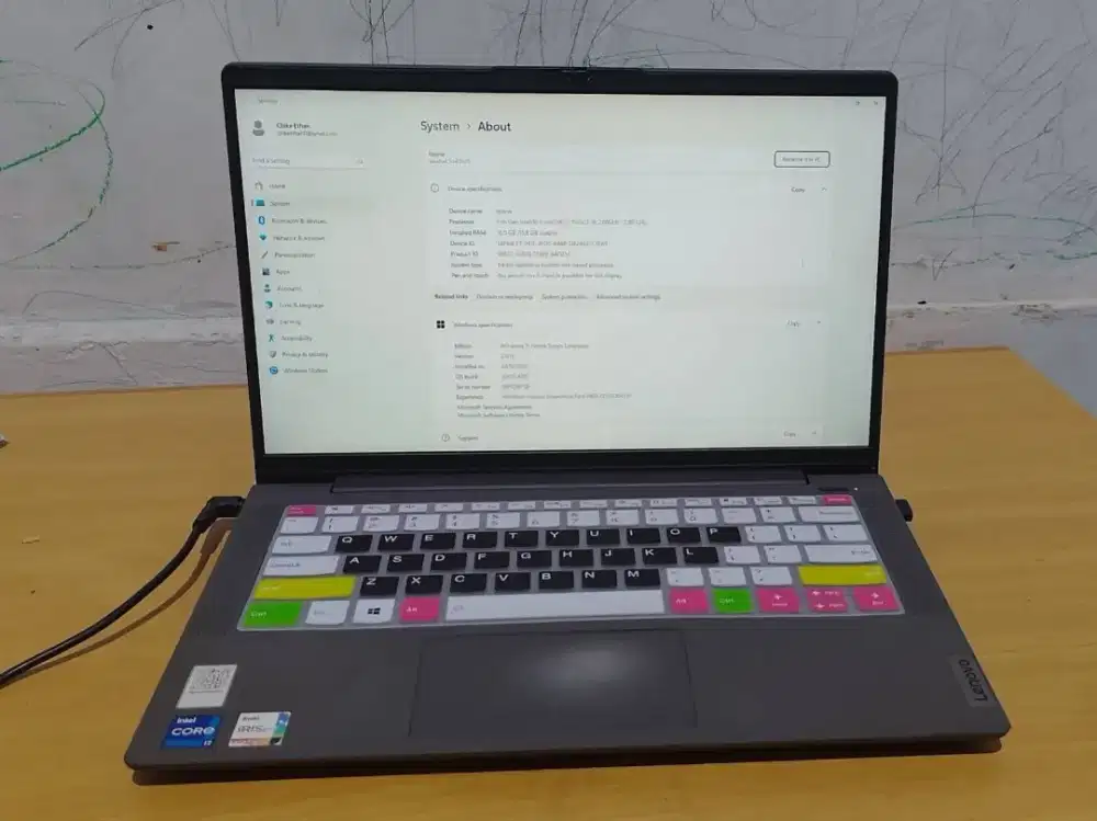 Dijual Laptop Lenovo Ideapad 5 14ITL05