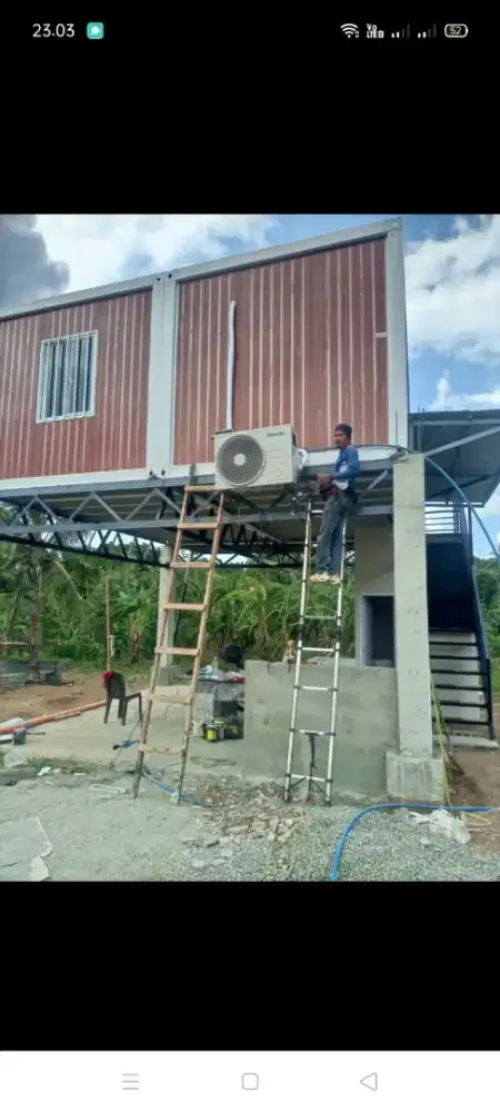 Jasa servis AC kulkas mesin cuci kompa air dll bergaransi