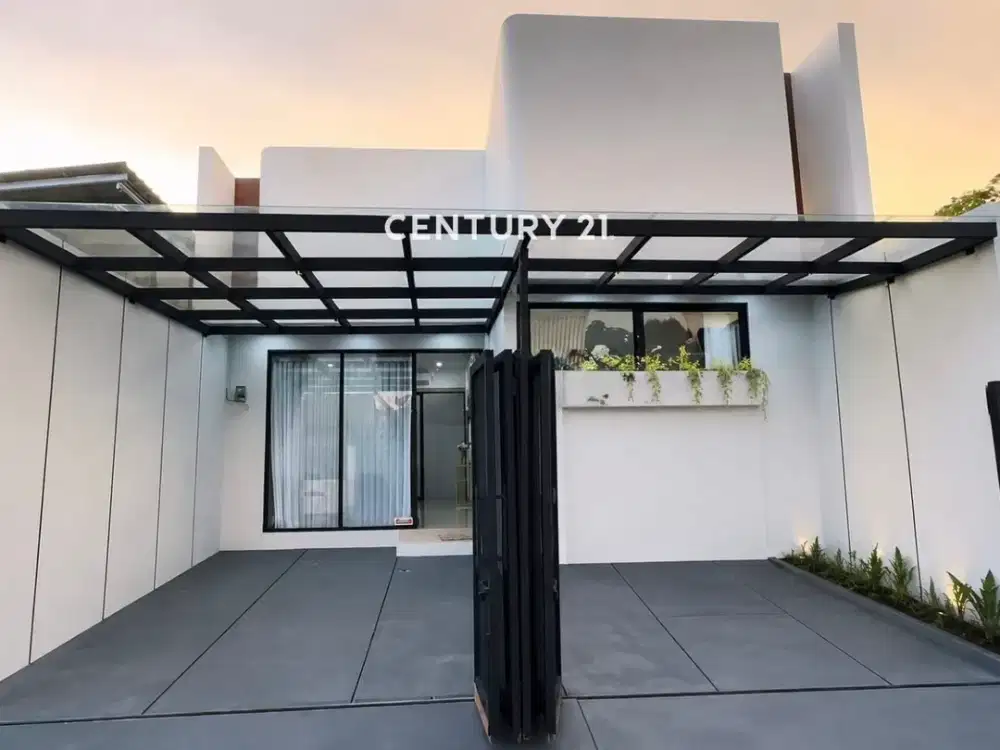 DIJUAL Rumah Modern Open-Plan Mewah di Villa Bintaro Indah – Nempel Sektor 9