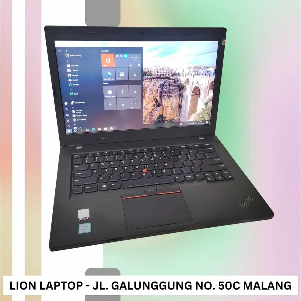 RAM 8GB Core i5 SSD Murah Lenovo Thinkpad L470 [29|05]