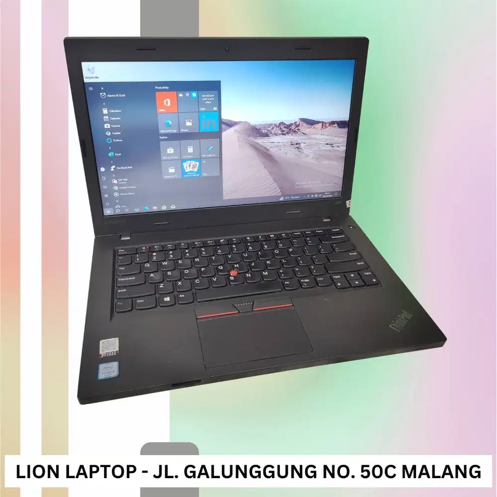 Double VGA Core i5 RAM 8 SSD Lenovo Thinkpad L470 [29|05]