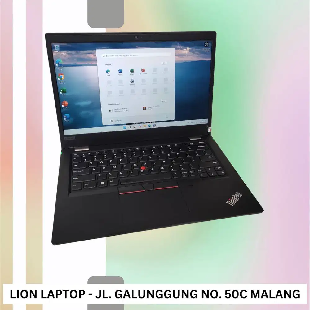 i5 Gen 10 Slim RAM 8GB SSD 256GB Lenovo Thinkpad L13 [29|05]