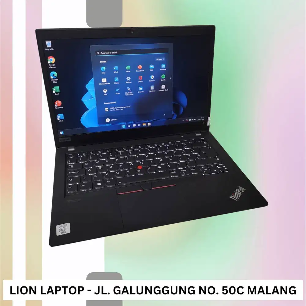 RAM 16GB i7 Gen 10 SSD 256GB Lenovo Thinkpad T14 gen 1 [29|05]