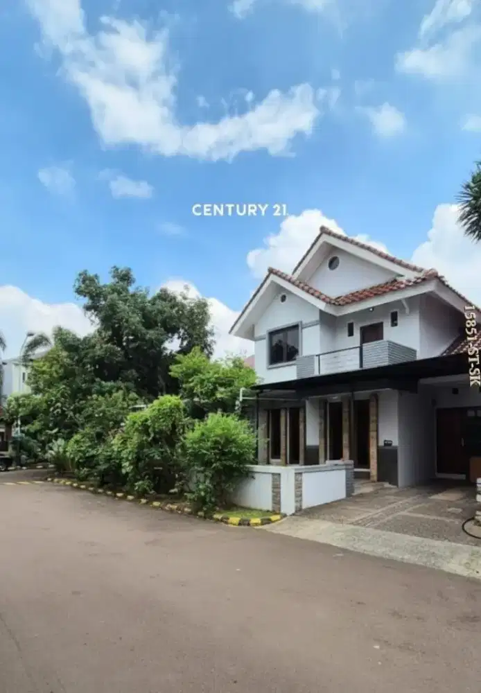 Dijual rumah posisi hook dengan lokasi strategis di Sektor 9 Bintaro