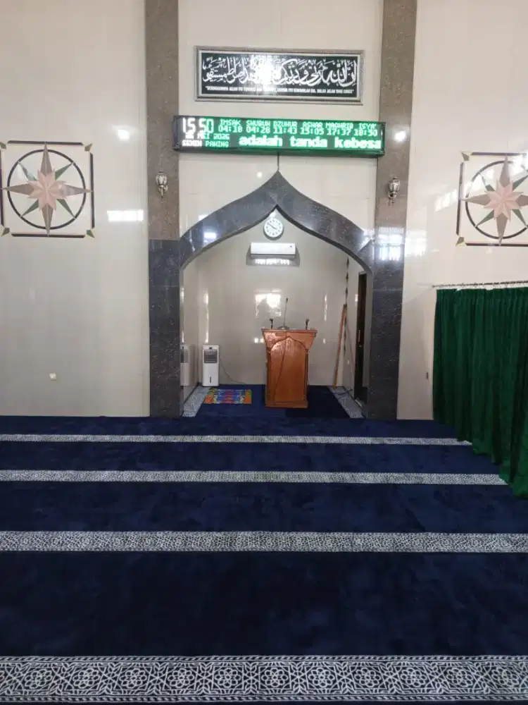 Karpet Masjid Roll Murah Solo – Tebal & Elegan