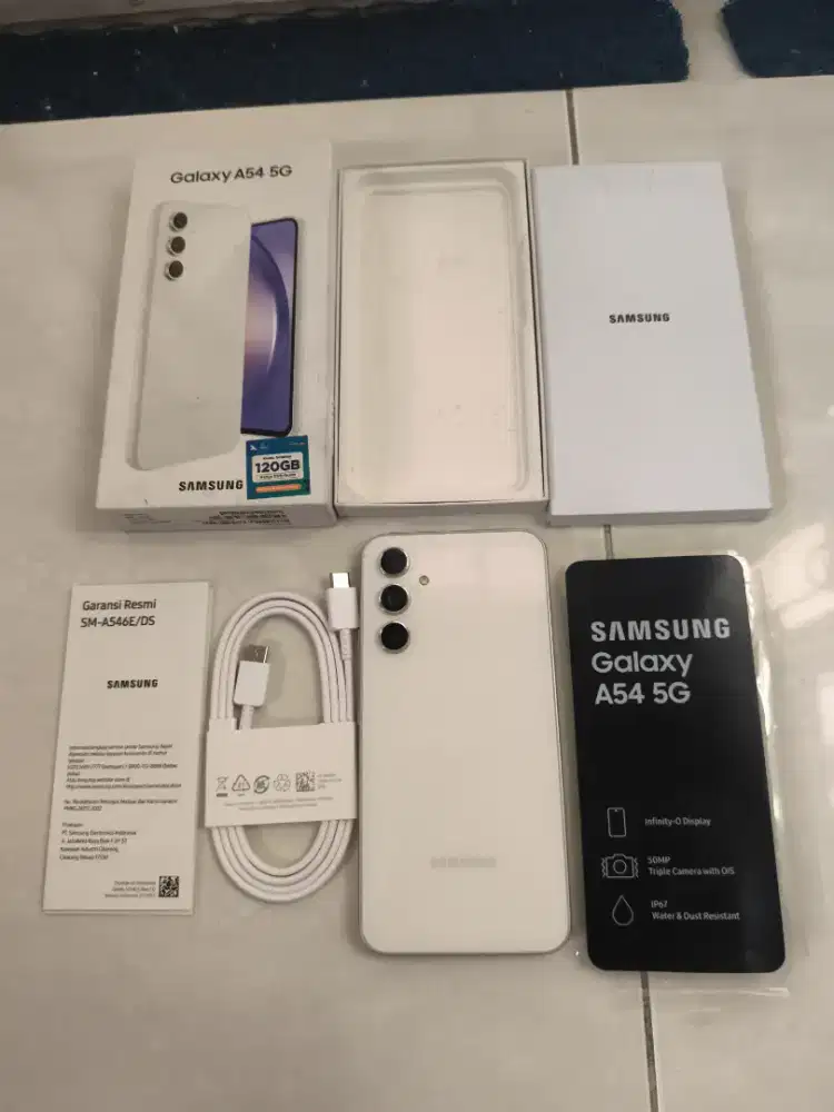 Samsung a54 5G 8/128 awesome white mulus sein