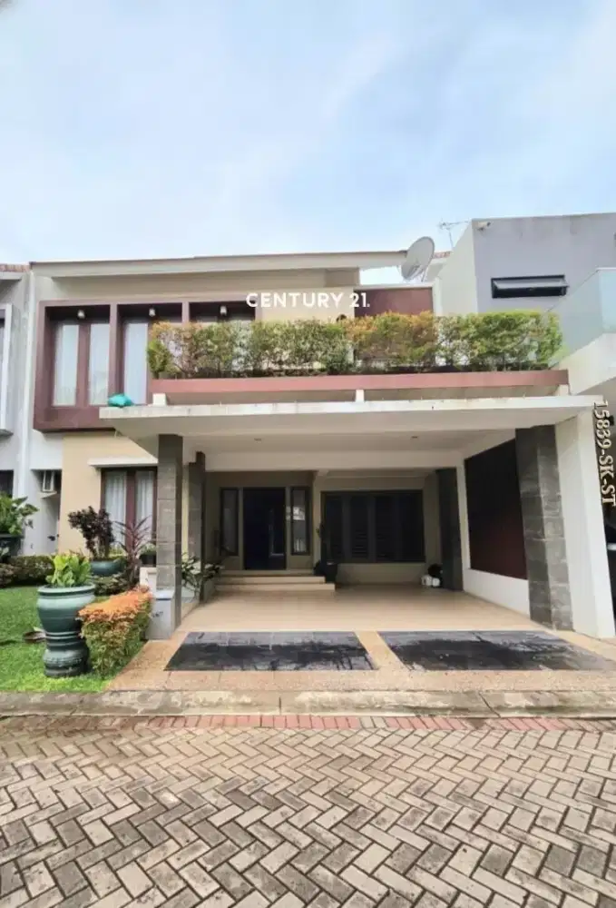 Dijual rumah hommy & rapi di Discovery Bintaro
