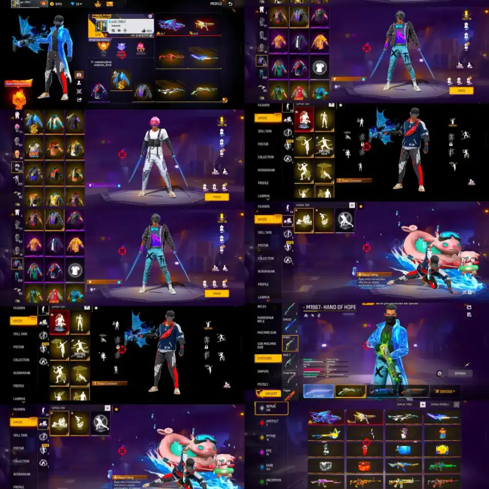 akun free fire dijual akun ff Ready harga terjangkau MURAAAH