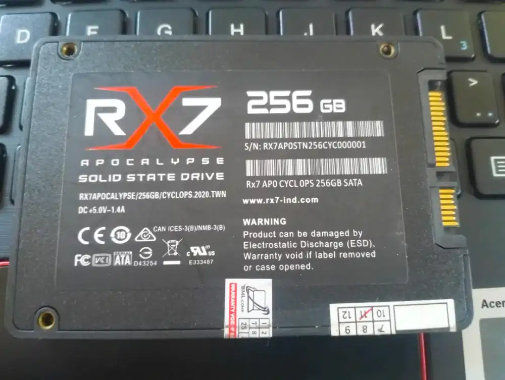 SSD 256GB copotan laptop