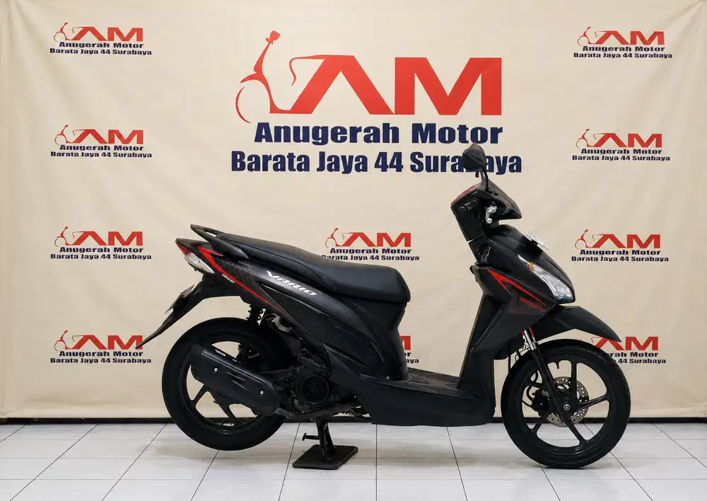Siap pakai Honda Vario 110 Fi Led Tahun 2017 Hitam Doff