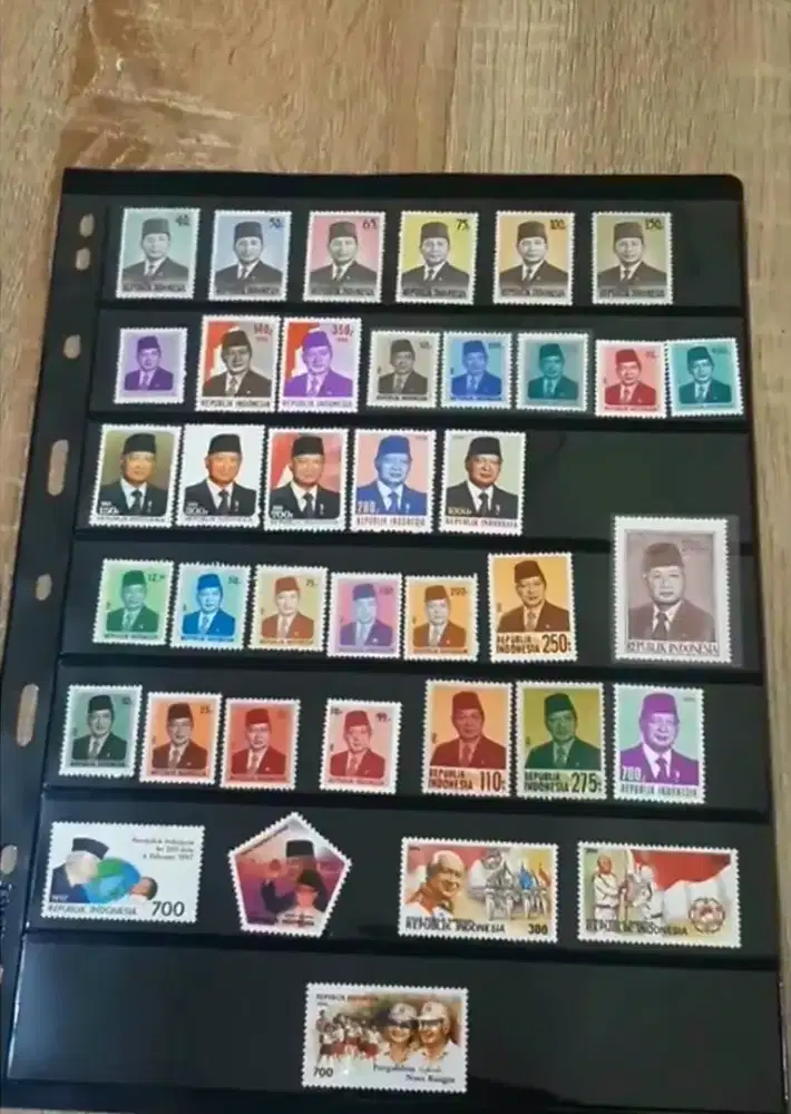 Prangko Presiden Soeharto.