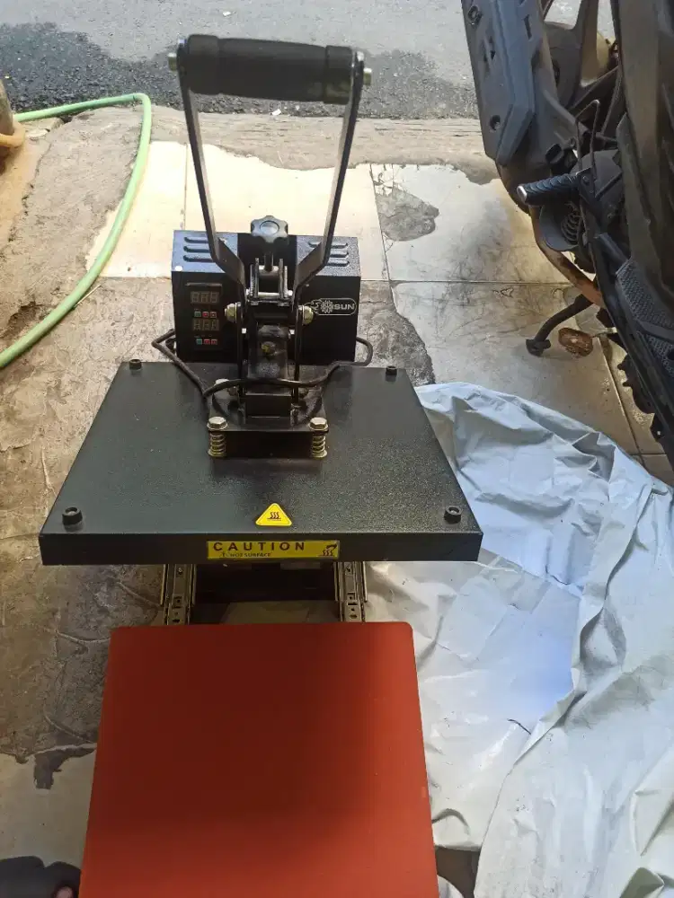Mesin Press Sleeding Sablon Sun