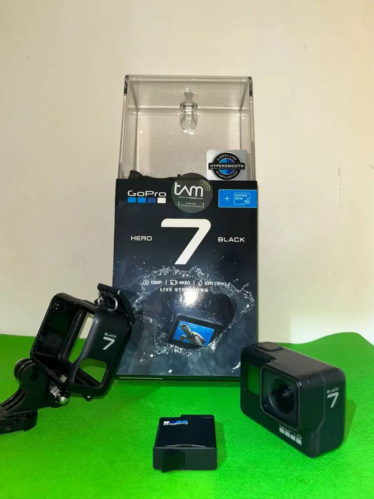 GoPro HERO 7 Black Edition Original Fullset (Nego)