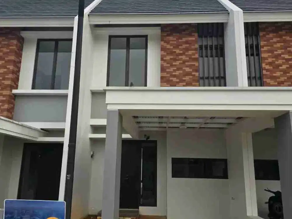 JUAL RUMAH CIMANGGIS GOLF ESTATE BANGUNAN BARU SHM RAPI SIAP HUNI SEMI FURNITUR