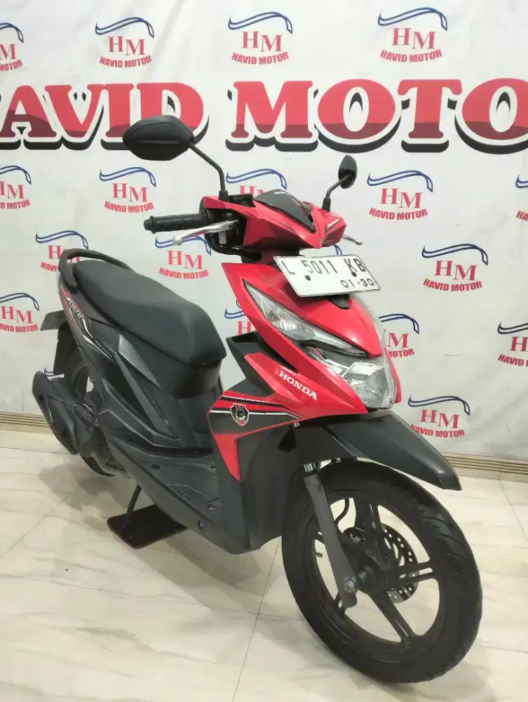 BEAT ECO Tipe ISS, Ban D/B Tebal, Mesin Alus, Mulus, Lengkap