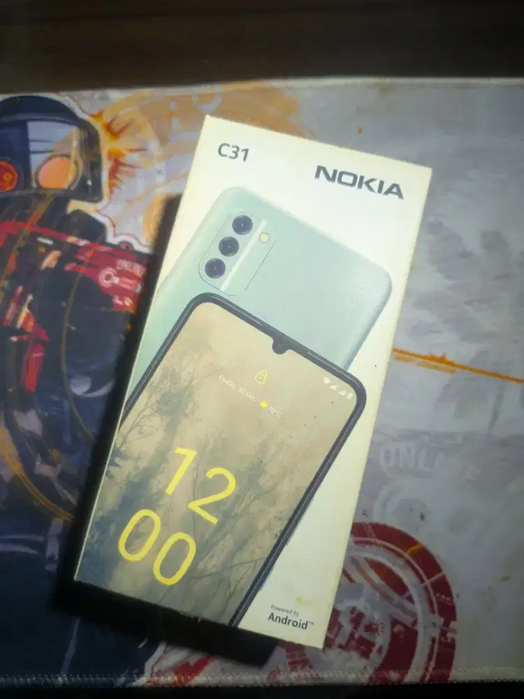 Nokia C31 Bekas Mulus Lengkap, Siap Pakai, Banyak Bonus