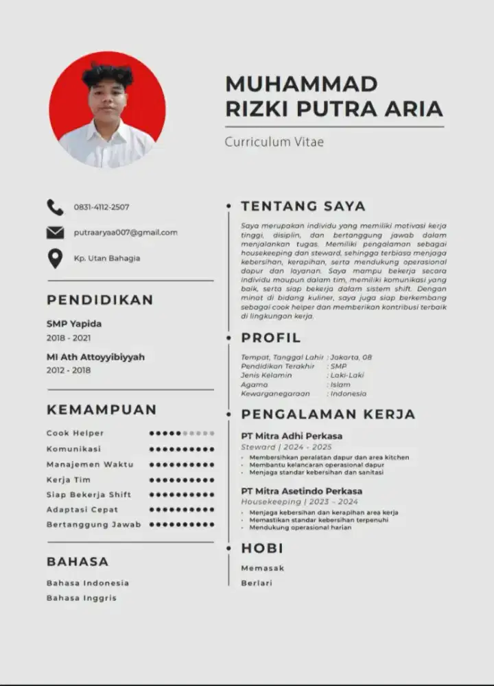 Mencari pekerjaan