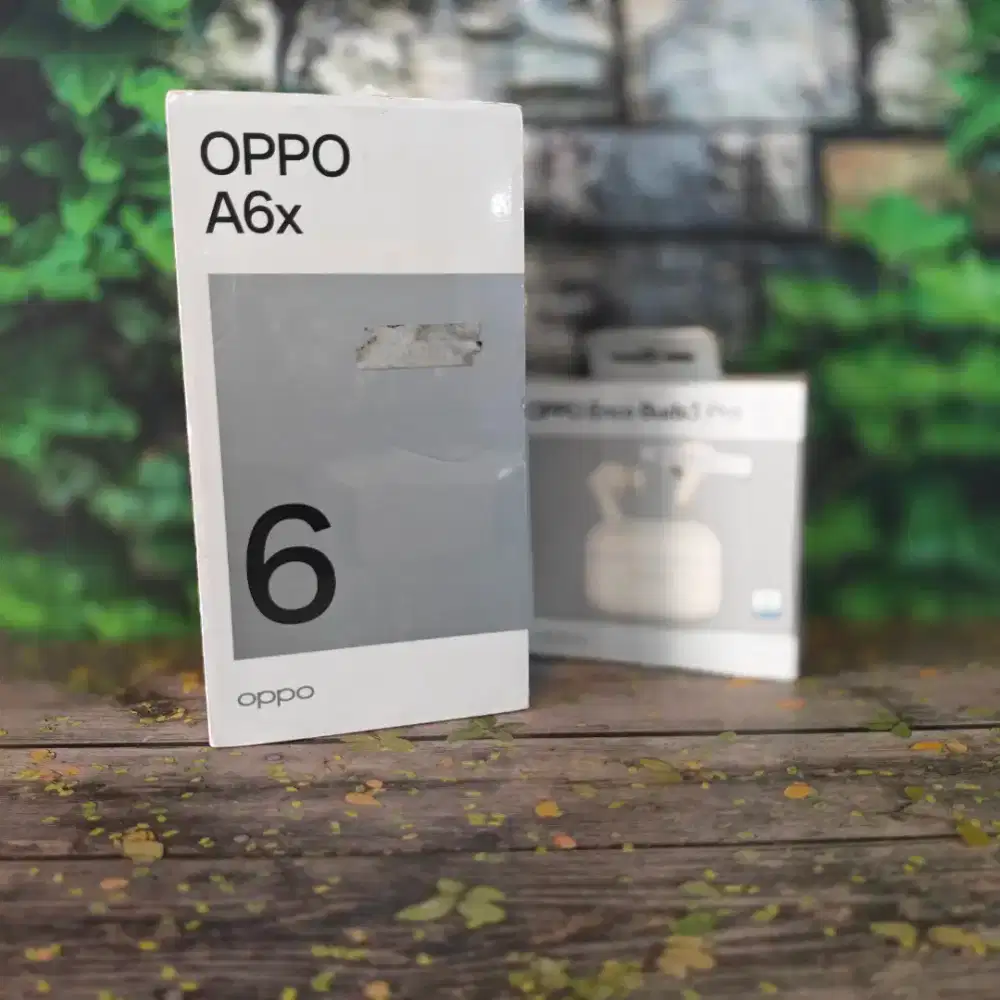 OPPO A6X 8/128 OPPO A6X HP TAHAN AIR TAHAN BANTING MURAH CUMAN 2 JTan