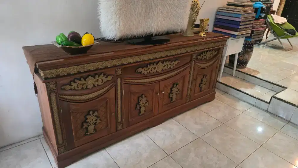 BUFFET JATI PANJANG 180cm