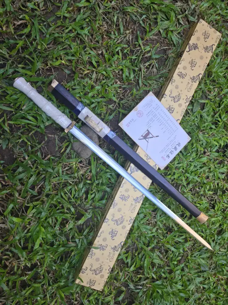 Pedang china han sword Xue tian Jian ringan kokoh mrswordman Indo
