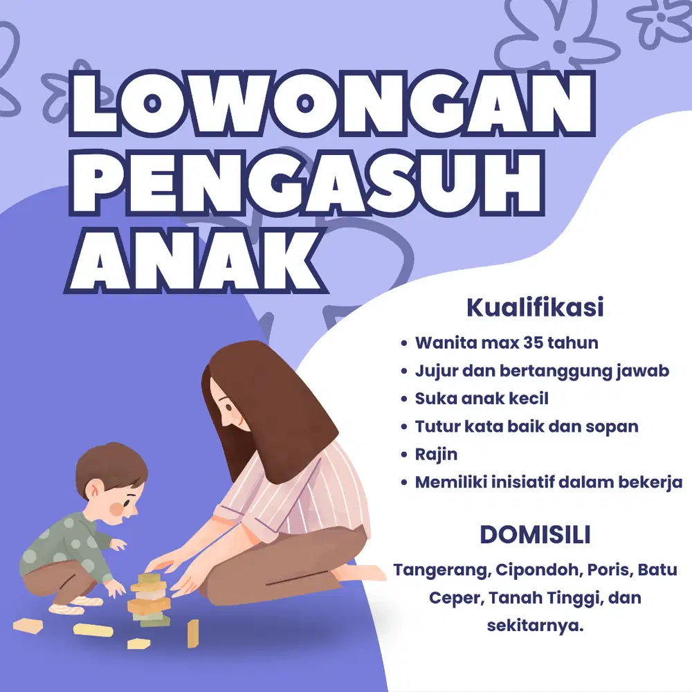 LOWONGAN PENGASUH ANAK