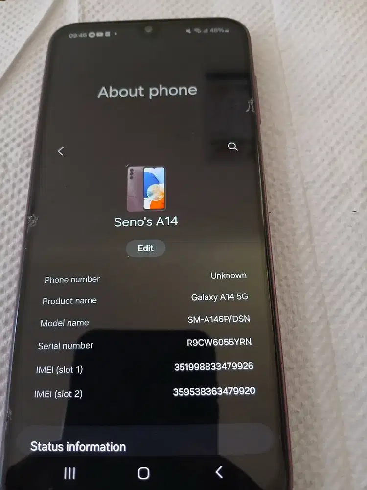 HP Samsung A14 5G