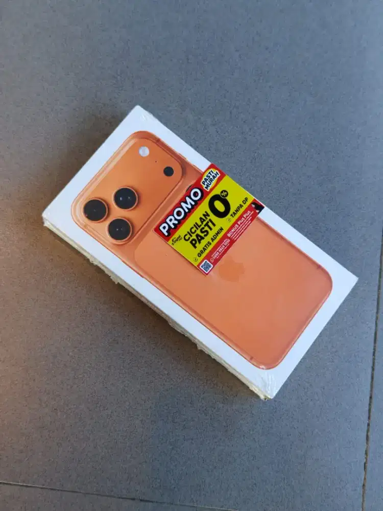 iPhone 17 Pro Max 256gb Orange Resmi Ibox Bisa Diantar Cod