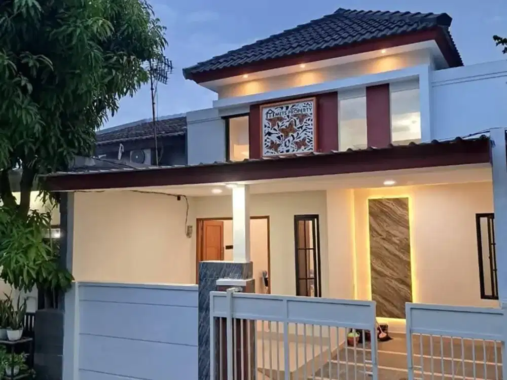Rumah Baru di Perum Graha Indah Rungkut dekat UPN Surabaya