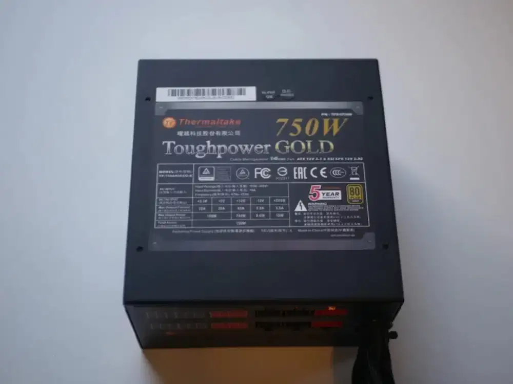 Power psu thermatake gold pure 750 w