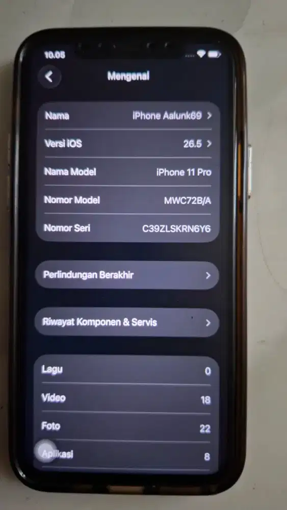 Dijual iphone 11 pro 256