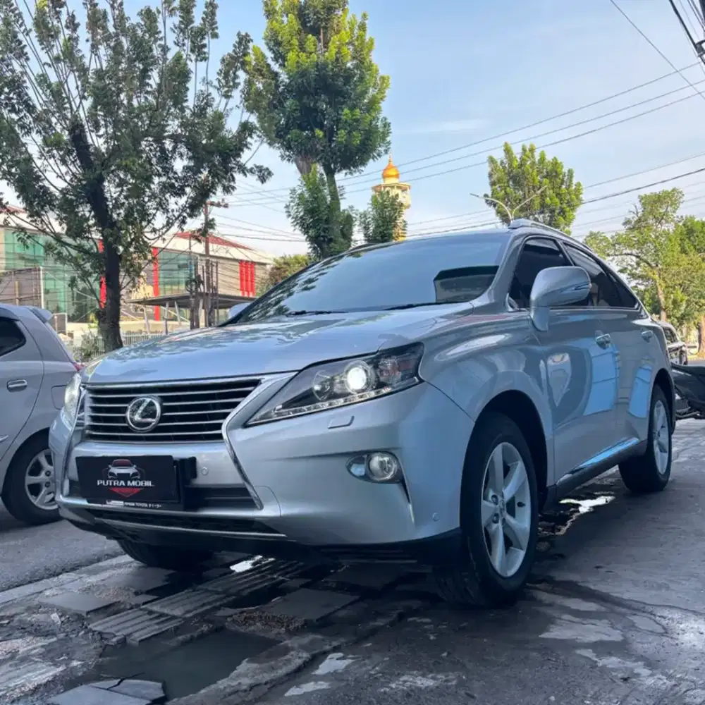 Lexus RX 270 RX270 HK (Lampu LED) Black Interior A/T 2012 Silver