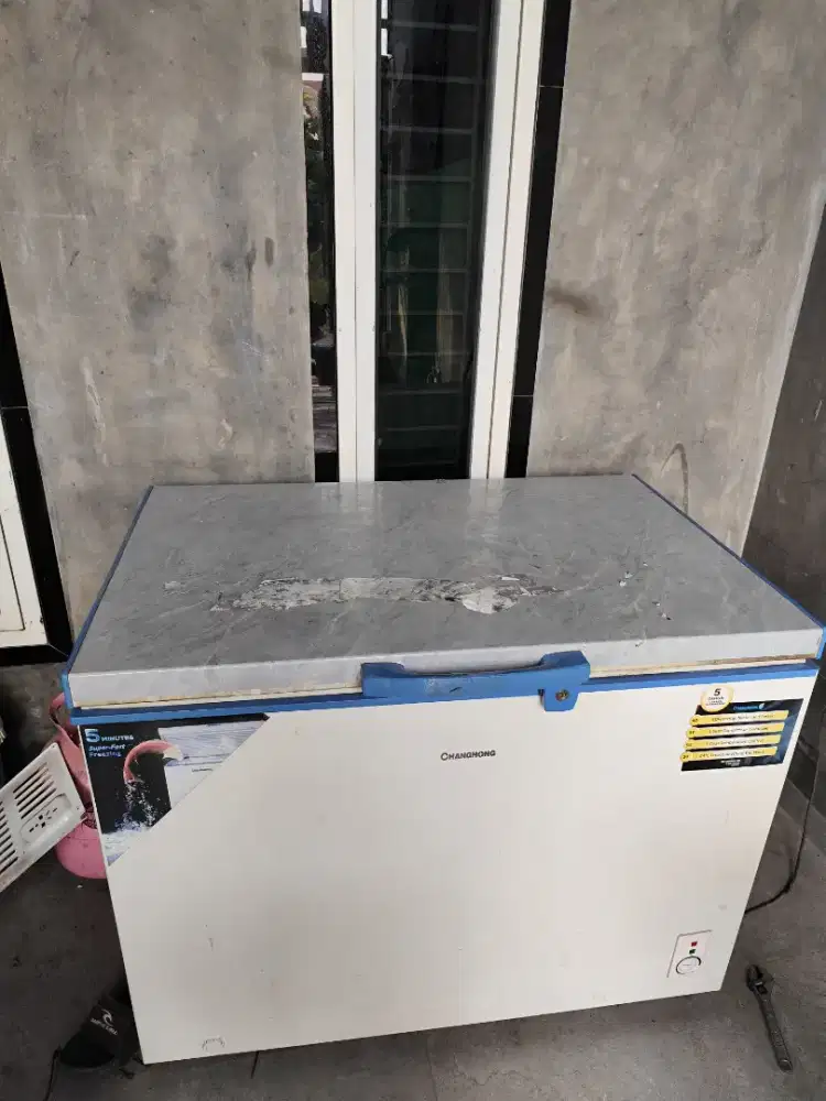 Terima freezer box rusak dijemput ketempat