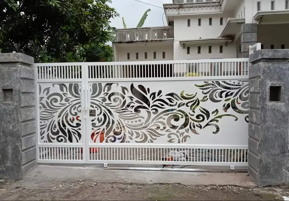 Pagar Rumah Minimalis Modern Custom Berkualitas